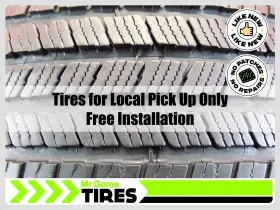 60r20 Michelin 88306 1 Defender Ltx M/s Lt265/60r20 Used Tire 10/32 Tread 121/118r No Patch