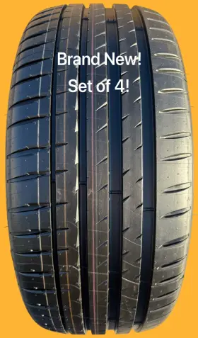 45r19 Michelin 38057 Four Brand New 245/45r19 102y Pilot Sport 4 Noise Cancelling Tires 45r19 Michelin 38057 Four Brand New 245/45r19 102y Pilot Sport 4 Noise Cancelling Tires
