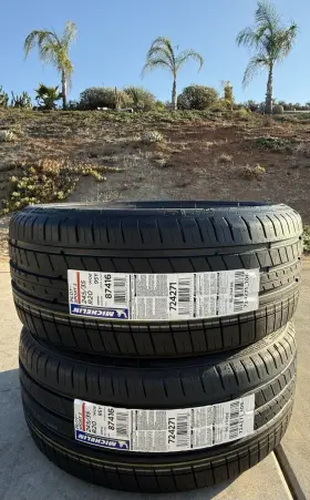 35r20 Michelin 87416 Set Of Two Brand New 245/35r20 95y Pilot Sport 3 Zp Run Flat Rft Tires