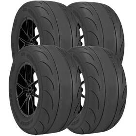 Mickey Thompson 315081004 Qty 4 P315/55r17 Et Street Radial 116 Sl Black Wall Tires