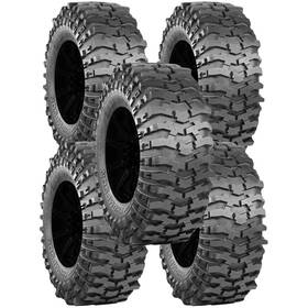 Mickey Thompson 331254018 Qty 5 15/43-17 Baja Pro Xs Lrc Black Wall Tires