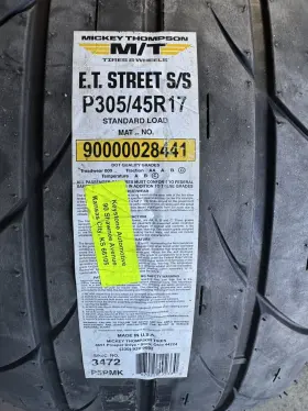 90000028441 Mickey Thompson Et Street S/s P305/45r17 Quantity Of 1 90000028441 Mickey Thompson Et Street S/s P305/45r17 Quantity Of 1