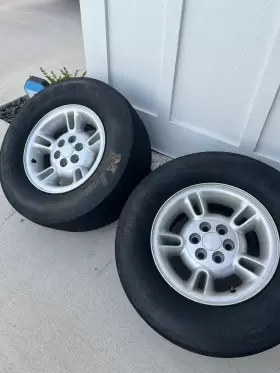 Mtt250960 Mickey Thompson Dodge Dakota Wheels And Mt Et Street Drag Dot Tire Slick 28x12.5-15 Mtt250960 Mickey Thompson Dodge Dakota Wheels And Mt Et Street Drag Dot Tire Slick 28x12.5-15