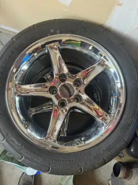 Mtt255591 Mickey Thompson 2 - Et Street R Drag Radial Dot Tires 275/40-17 With Rims. Used Mtt255591 Mickey Thompson 2 - Et Street R Drag Radial Dot Tires 275/40-17 With Rims. Used