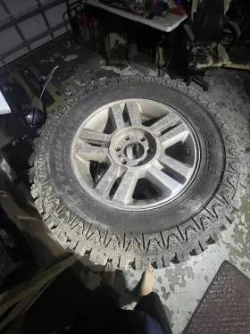 33x12.50r18lt Mickey Thompson R01l Ford 150 18 Inch Rims 6 Lug On Mud Claw Extreme Mt
