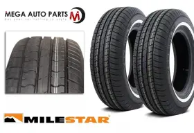 70r14 Milestar Ms775 2 Touring Sle P 215/70r14 96s Sl Wsw White Wall All-season Tires 70r14 Milestar Ms775 2 Touring Sle P 215/70r14 96s Sl Wsw White Wall All-season Tires