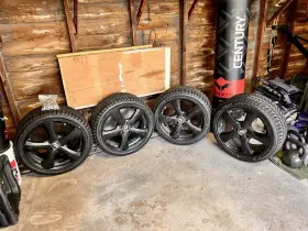 40r18 Msw 1160 Like New Bridgestone Blizzak Ws90 245/40r18 Snow Tires On By Oz Black Rims 40r18 Msw 1160 Like New Bridgestone Blizzak Ws90 245/40r18 Snow Tires On By Oz Black Rims