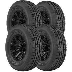 55r20 Multi-mile Tgh25 Qty 4 235/55r20 Trail Guide Hlt 102h Sl Black Wall Tires