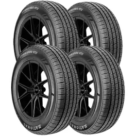 60r18 National Nct49 Qty 4 235/60r18 Commando Hts 2 107h Xl Black Wall Tires
