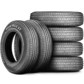 National Nrm18 6 Tires Road Max St 235/85r16 Load F 12 Ply Trailer