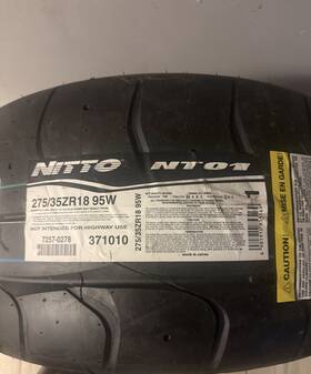 Nitto 7257-0278 Nitro Nt01 275/35/18