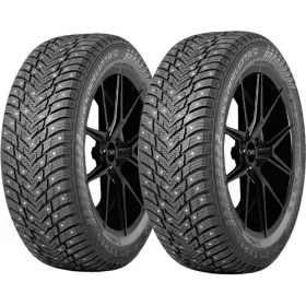 Ts32473 Nokian Qty 2 215/60r17 Hakkapeliitta 10 Suv Studded 100t Xl Black Wall Tires