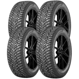 Ts32498 Nokian Qty 4 245/50r19 Hakkapeliitta 10 Suv Studded 105t Xl Black Wall Tires
