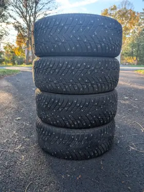 Ts32427 Nokian Tyres Ev Snow Tires Size 205/55/r16 Under 25k Studded Hakkapeliitta