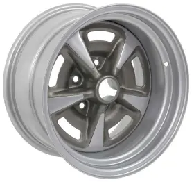 Wv415 Oer Authorized 1967-81 Pontiac Rally Ii Wheel 15 Inch X 8 With 4 Backspacing -12mm Et 5