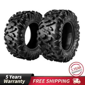 2fd6gj456tr Others Set Of 2 25x10-12 25x10x12 Atv Tires 6pr Z-199-1 For Quad All Terrain Use