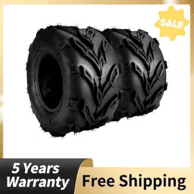 456y2ku5 Others Set Of 2 16x8-7 16x8x7 Atv Tires With 4 Ply Z-120 Pattern Tubeless For
