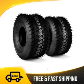 6256tyej462 Others 2 Atv Tires Z-160 15x6-6 15x6.00-6 15x6x6 4 Ply Tubeless 572lbs F For Tl New