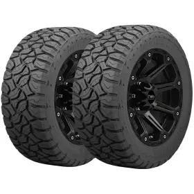 33x12.50r22lt Pantera 152215 Qty 2 Supertrac R/t 114r Lrf Black Wall Tires