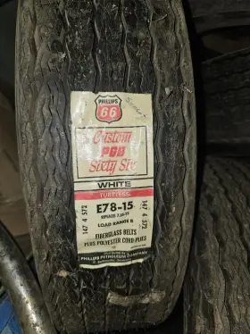 E78-15 Phillips 66 Tires
