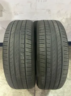 1123.1123 Pirelli 2x 245/50r19 105w Cinturato P7 Run Flat 6/32 Inch Used Tires