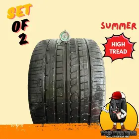 2615700 Pirelli Set Of 2 335/30r18 Pzero Rosso - 8/32 Summer High Tread 2615700 Pirelli Set Of 2 335/30r18 Pzero Rosso - 8/32 Summer High Tread
