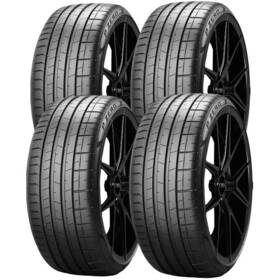 Pirelli 2618100 Qty 4 245/40r21 P-zero Pz4 Luxury Run Flat 100y Xl Black Wall Tires