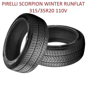 2739300 Pirelli 2 New Scorpion Winter Run Flat 315/35r20 110v Snow Tires 315/35/20