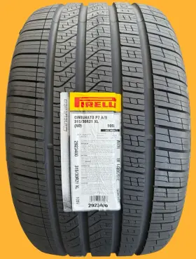 2923400 Pirelli One Brand New 315/30r21 105v Cinturato P7 A/s All Season N0 Porsche Tire