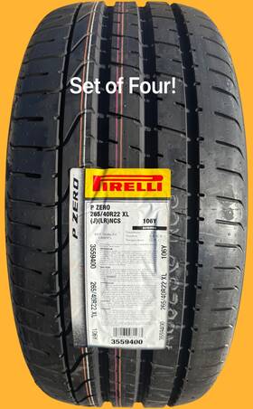 Pirelli 3559400 Four Brand New 265/40r22 106y P Zero J Lr Noise Canceling Pncs Tires