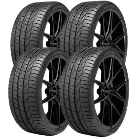 4011800 Pirelli Qty 4 285/35r20 P-zero 104y Xl Black Wall Tires