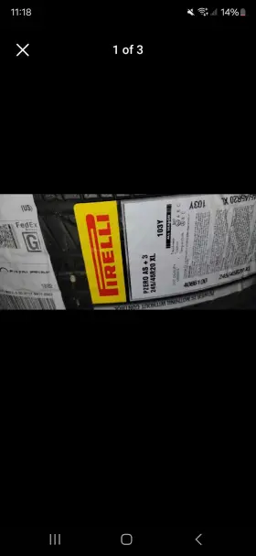 45r20 Pirelli 4086 All Season 245/45r20 Tires Set Of 4 New