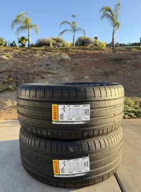 4410800 Pirelli Two Brand New 285/40r22 106y P Zero Pz5 Mo-s Noise Canceling Tires