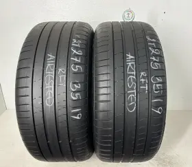 568056 Pirelli 2 Tires 275 35 19 P Zero Run Flat 5.50-6.50/32 68-81% Tread Left