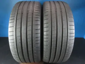 5978045 Pirelli 2 Used P Zero Pz4 Pncs 255 40 21 7-8/32 Tread No Patch P74