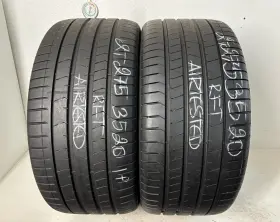 78800000 Pirelli 2 Tires 275 35 20 P Zero Run Flat Star 7.80-8.50/32 86-94% Tread Left