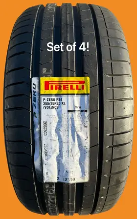 Pirelli-2652300 Pirelli Set Of Four Brand New 255/35r20 97w P Zero Pz4 Luxury Pncs Foam Tires