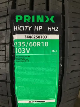 3446250703 Prinx 1 New 235 60 18 Hicity Hp Hh2 All Season Tire