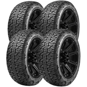 Lt33x12.50r18 Radar Racsth0035 Qty 4 Renegade A/t Pro 122r Lrf Black Wall Tires