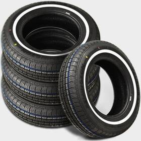 Remington 372012 4 New Lx Touring With W White Side Wall 155/80r13 79s All Season Tire