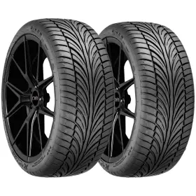 341001 Riken Qty 2 245/45r18 Raptor Zr 96w Sl Black Wall Tires