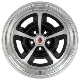 1007lw4 Scott Drake 1964-73 Mustang Legendary Wheels Magnum 500 17x7 5x4.5 4.25 Bs Gloss Black