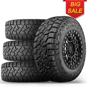 Sentinel Sentrt003 Set Of 4 Scout Rt Lt285/70r17 126q 10pr Rugged Terrain Suv/truck Tires