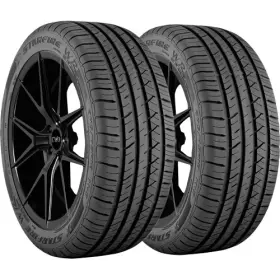 162047002 Starfire Qty 2 215/55r16 Wr 93w Sl Black Wall Tires