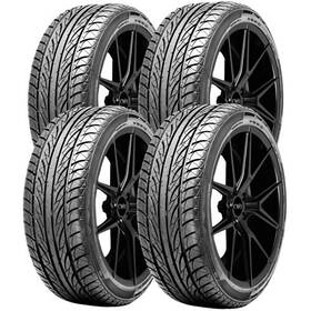 Summit 10282 Qty 4 P215/45r17 Ultra Max Hp 91w Xl Black Wall Tires