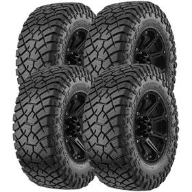 Tesche Tc096tt Qty 4 35x12.50r17lt Ridge Blade X/rt 121q Lrf Black Wall Tires