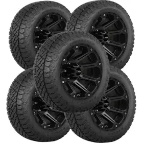 Th1725 Thunderer Tires Qty 5 Lt215/85r16 Ranger A/tr 115s Lre Black Wall