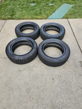 60r16 Toyo 0bgs5 Four Used Snow Tires 205/60r16 92t