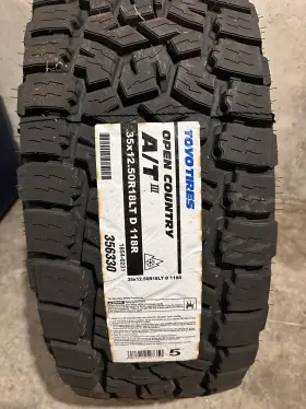 35x12.50r18lt Toyo 356330 Tires Open Country A/t Iii 118r
