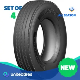 70r22.5 Transmax 2000x Set Of 4 New 255/70r22.5 Ap 140m